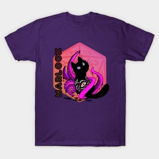 D&D Warlock Cat T-Shirt